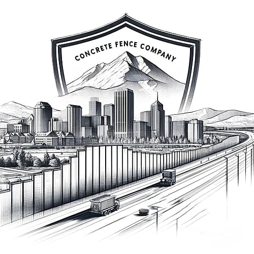 CONCRETE RANCH RAIL FENCING