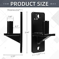 Wall Mount Hinges