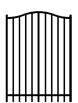 Ameristar Walk Gate "Majestic Arched"