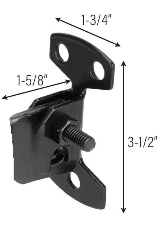 Wall mount clasp